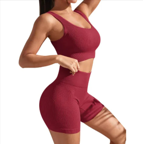 Seamless Yoga Fitness Set $10.00