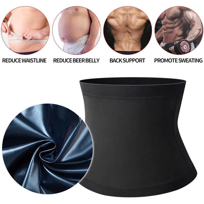 Men's Sauna Body Shaper Waist Trainer Slimming Belt $20.00