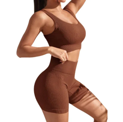 Seamless Yoga Fitness Set $10.00