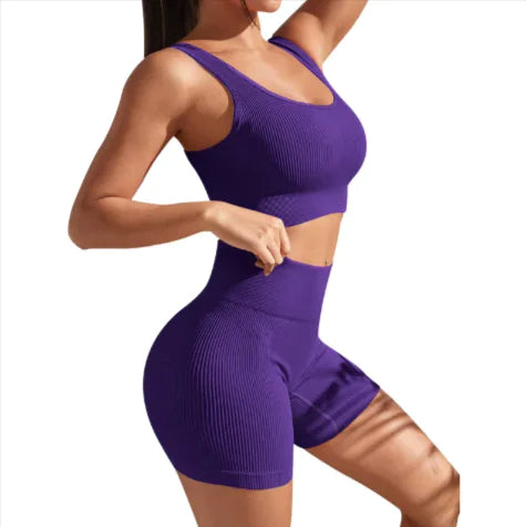 Seamless Yoga Fitness Set $10.00