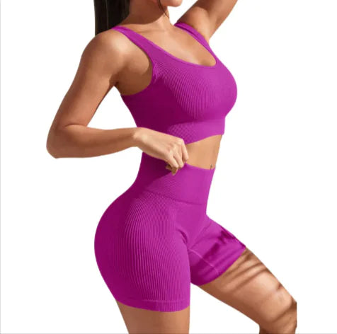 Seamless Yoga Fitness Set $10.00