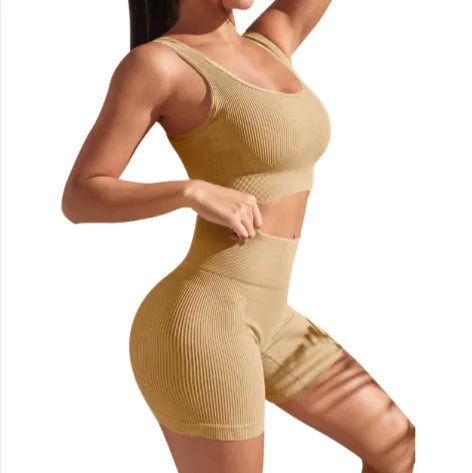 Seamless Yoga Fitness Set $10.00