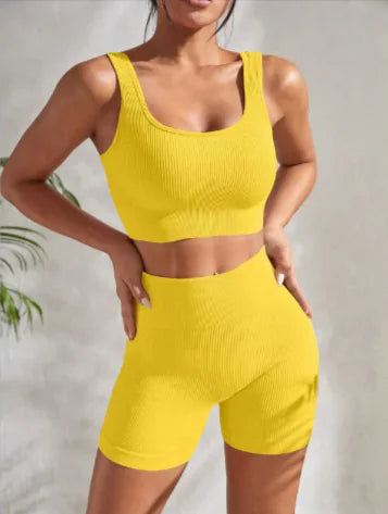 Seamless Yoga Fitness Set $10.00