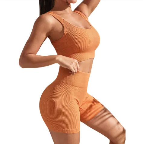 Seamless Yoga Fitness Set $10.00